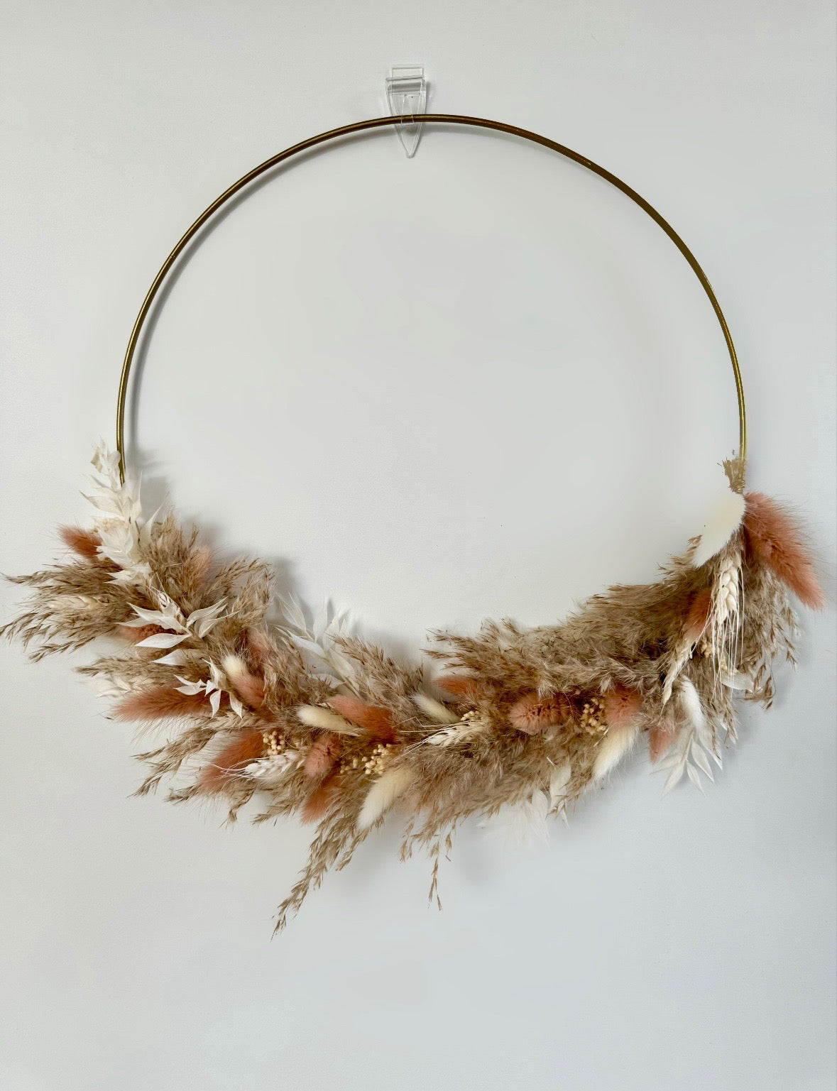 Goldener Lagurus Ring 30cm