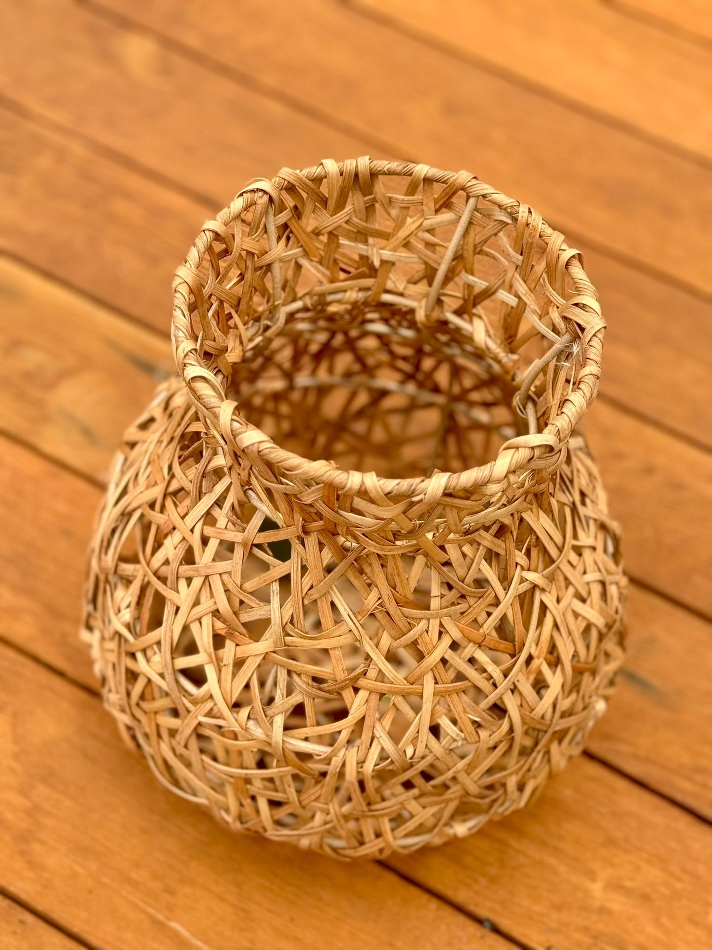 Rattan Vase 25 x 25cm